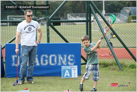 Kids Golf Family Golf Day 2013 SNAG Hong Kong